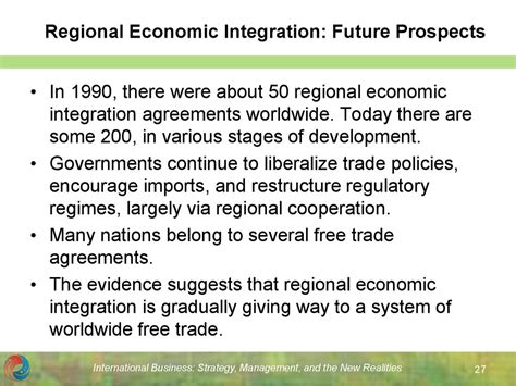 Regional Economic Integration Online Presentation