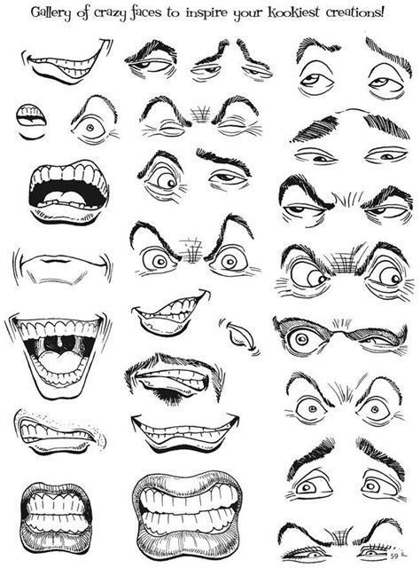 An Image Of Various Facial Expressions For The Characters Eyes And
