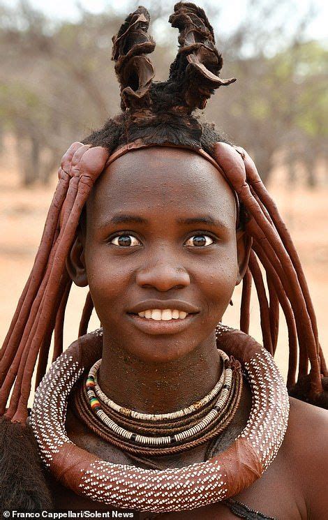 Red Dy For Anything Photos Show Namibias Isolated Himba Tribe Himba People African People