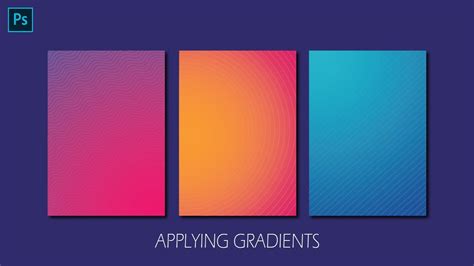 How To Use Gradients In Photoshop Applying Gradients In Photoshop