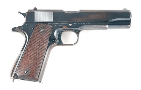 C Colt 1911a1 45 Acp Semi Automatic Pistol Inspected By Robert Sears