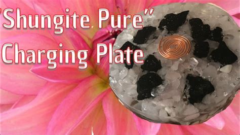 How To Make Orgonite “shungite Pure” Charging Plate Youtube