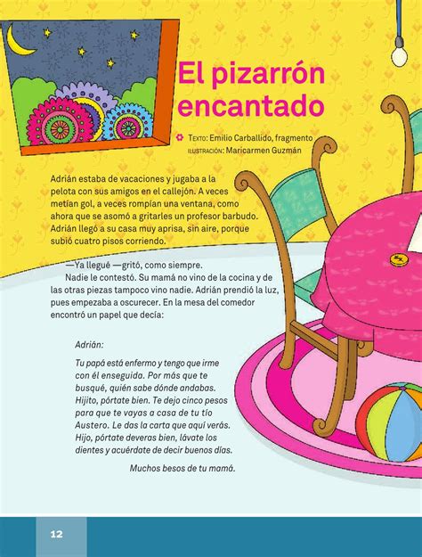 Español Libro De Lectura Cuarto Grado 2016 2017 Online Página 10 De