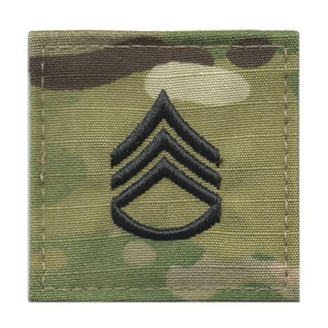 Us Army Staff Sergeant E 6 Rank Ocp Or Acu Stars N Stripes Co