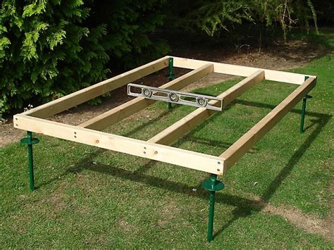 How To Build A Platform For A Shed