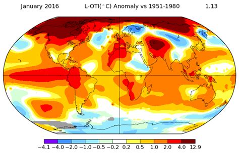 January Was The Ninth Straight Month Of Record Breaking Global Warmth