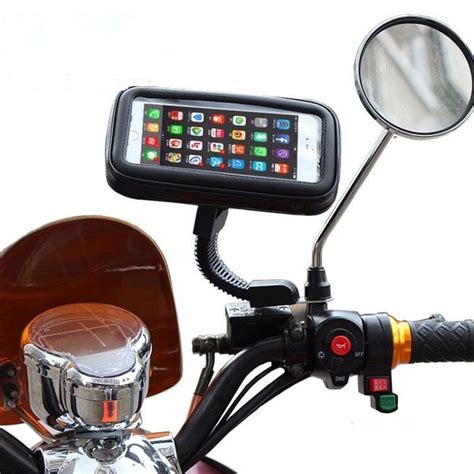 Sale Motorcycle Phone Holder Stand 360 Rotating For Moto Mobile Support