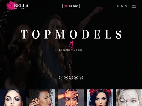 10 Best Model Agency Wordpress Themes 2023 Athemes