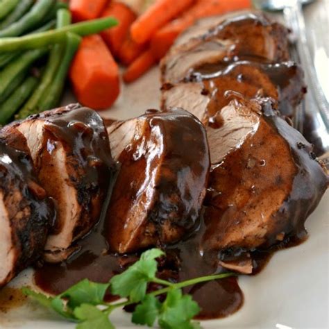 The first step is to season your meat. Crock Pot Pork Tenderloin With Balsamic Sauce | Just A Pinch