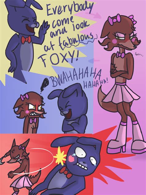 Fnaf Silly Comic Foxys Pride Part 6 By Maria Ben On Deviantart