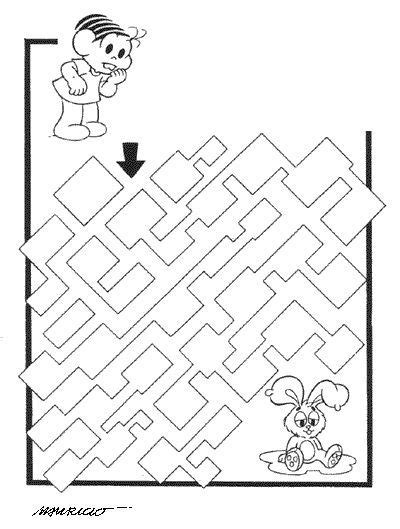 CrianÇas Labirintos Para Imprimir