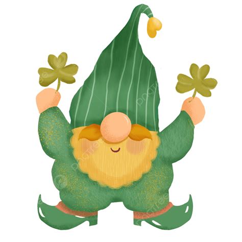 St Patricks Day Gnomes Clipart Png Images Cute St Patricks Day Gnome