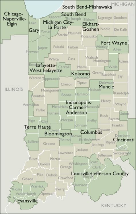 30 Area Code Map Indiana Maps Online For You