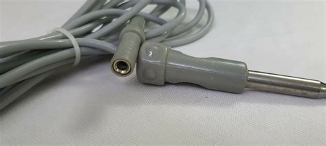 Laparoscopic Monopolar Cable Cord Silicon Reusable One Side 4mm Female