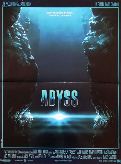 Abyss Film 1989 Senscritique