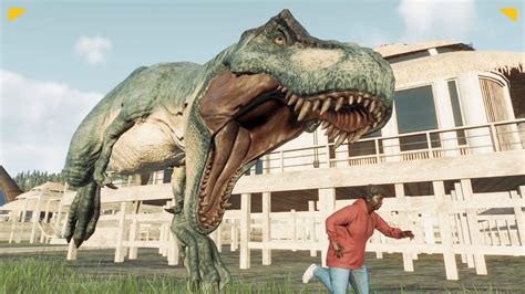 T-REX HUMAN ATTACK ! - Jurassic World Evolution 2 - YouTube