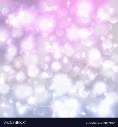 Light Purple Bokeh Background Royalty Free Vector Image