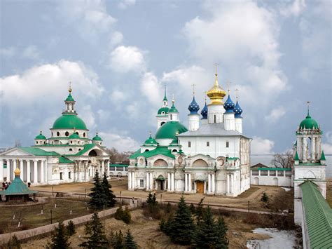 Spasso Yakovlevsky Monastery In Rostov Veliky, Russia Wallpaper Hd ...
