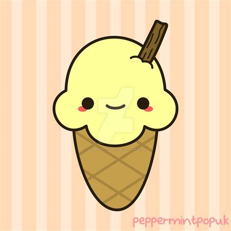 Yummy Kawaii Ice Cream By Peppermint Pop Uk On Deviantart Kawaii Food