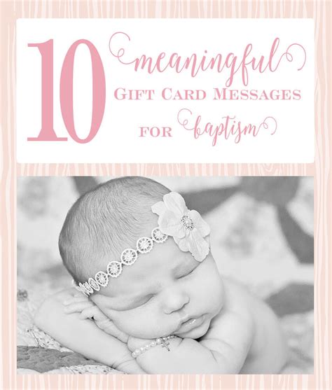 10 Baptism T Card Message Ideas Little Girls Pearls