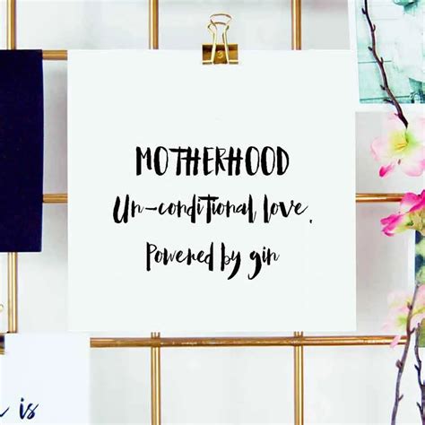 Funny Motherhood Quote Card White And Black Stylish Cards