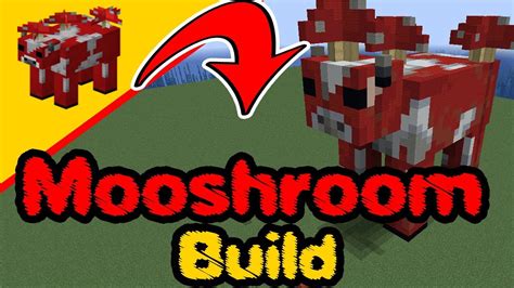 Minecraft Mooshroom Mooshroom Statue Build Ps4 Xbox Pc Switch Pocket Edition Youtube