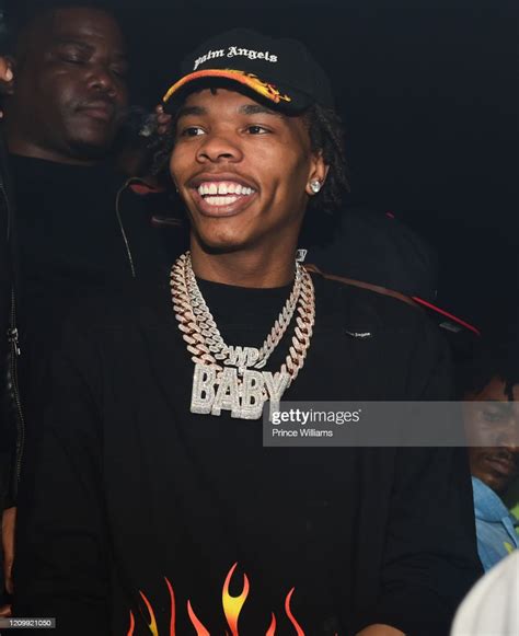 Rapper Lil Baby Attends Lil Baby Album Release Party For My Turn At