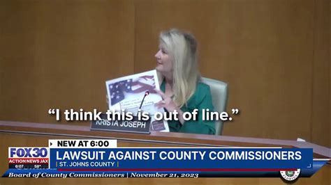 St Johns County Commissioners Respond To Federal Lawsuit Against The