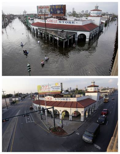 Photos These Then And Now Images Show Hurricane Katrinas Devastation