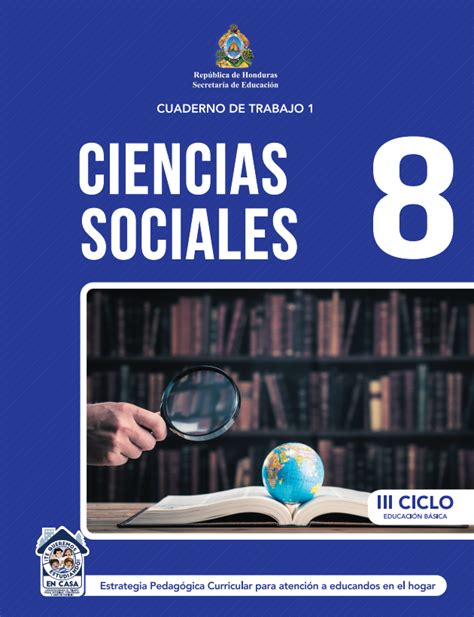 🥇 Cuaderno De Trabajo De Ciencias Sociales 8 Octavo Grado Honduras