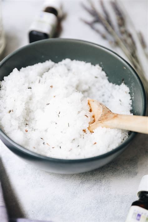 How To Make Salt Scrub Recipe Diy Body Scrub
