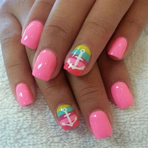 65 Lovely Pink Nail Art Ideas Nenuno Creative