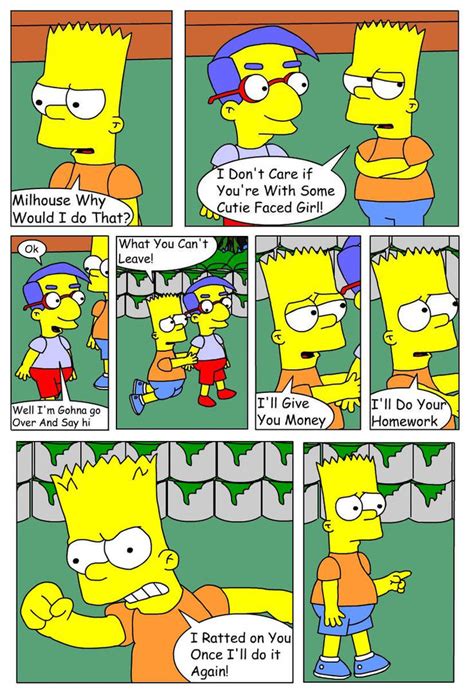 Simpsons Comic Page By Silentmike On Deviantart
