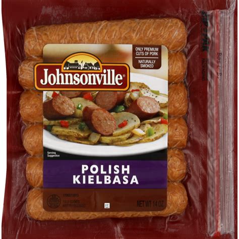 Johnsonville Polish Kielbasa Smoked Sausage Oz Zip Pkg Smoked