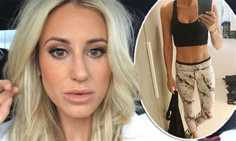 roxy jacenko flaunts washboard abs and toned legs daily mail online