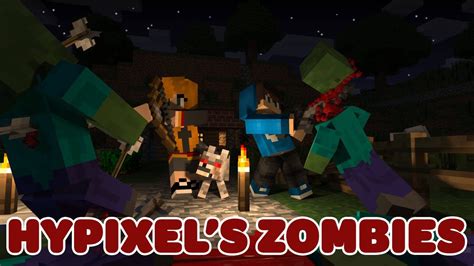 Hypixels Zombies Minecraft Mini Game Youtube