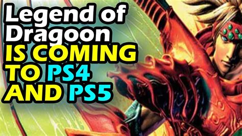 Legend Of Dragoon Is Coming To Ps4 And Ps5 Youtube