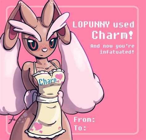 Lopunny S Valentine By Furboz On Deviantart