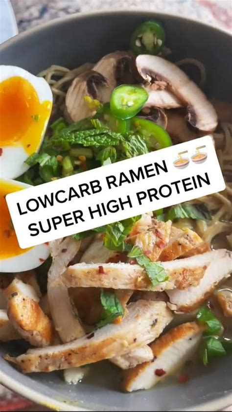 Lowcarb High Protein Ramen An Immersive Guide By Healthylifestyle