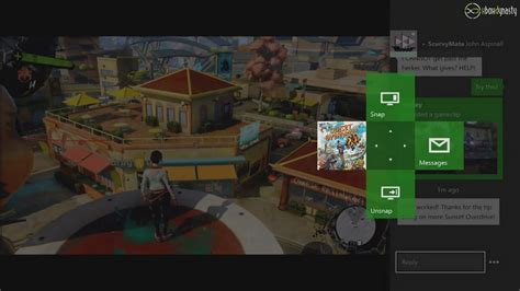 Xbox One Dashboard Update Screenshots Zeigen Snap Center