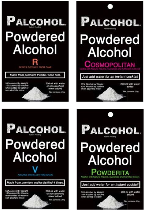 Powdered Alcohol Palcohol Is Now Legal In The Us But Not In