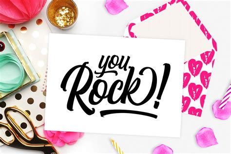 You Rock Svg Cutting File Sayings Svg You Rock Cuttable Files Etsy Canada