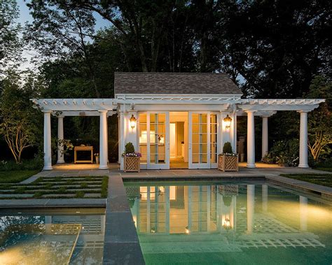 25 Pool House Designs To Complete Your Dream Backyard Retreat