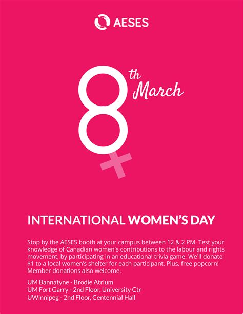 Countries around the world will celebrate international women's day on sunday, march 8. Trivia Time: Celebrating International Women's Day ...