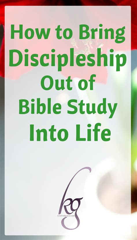 Discipleship As A Lifestyle Is Simply Sharing Our Lives With Those Whom