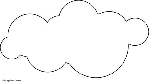 Dessin de nuage a colorier. Coloriage Nuage Élégant Image Coloriage Dessin Nuage Ciel ...