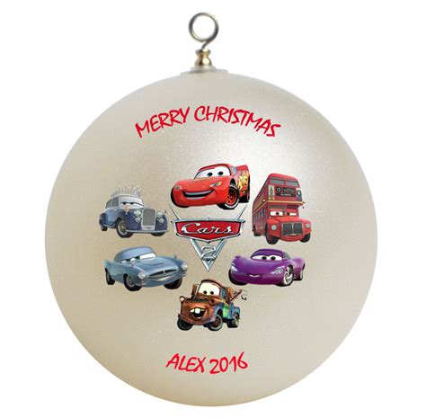 Personalized Cars Christmas Ornament T Ornaments