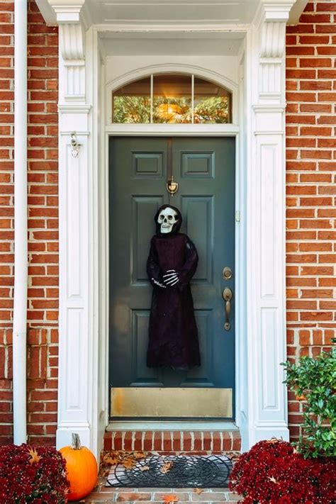 43 Best Halloween Door Decorations Diy Front Door Covers And Decor
