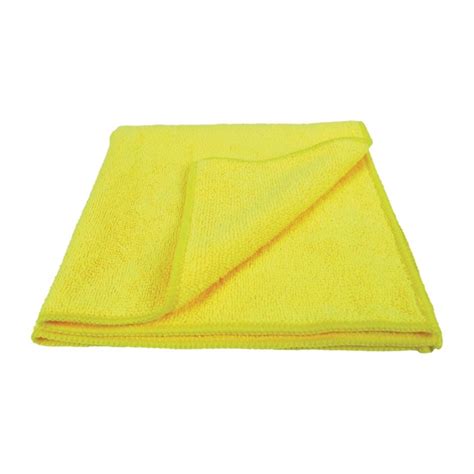 Ecotech Microfibre Cloths Yellow Pack Of 10 Fa218 Buy Online At