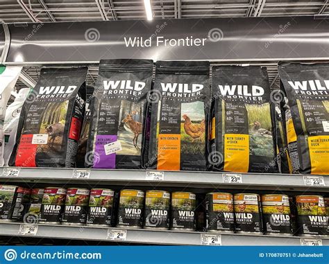 If feeding wild frontier dog food for the first time or changing recipes, we suggest you blend increasing amounts of the new recipe with your old dog food for six days. A Display Of Wild Frontier Dog Food At A Petsmart ...
